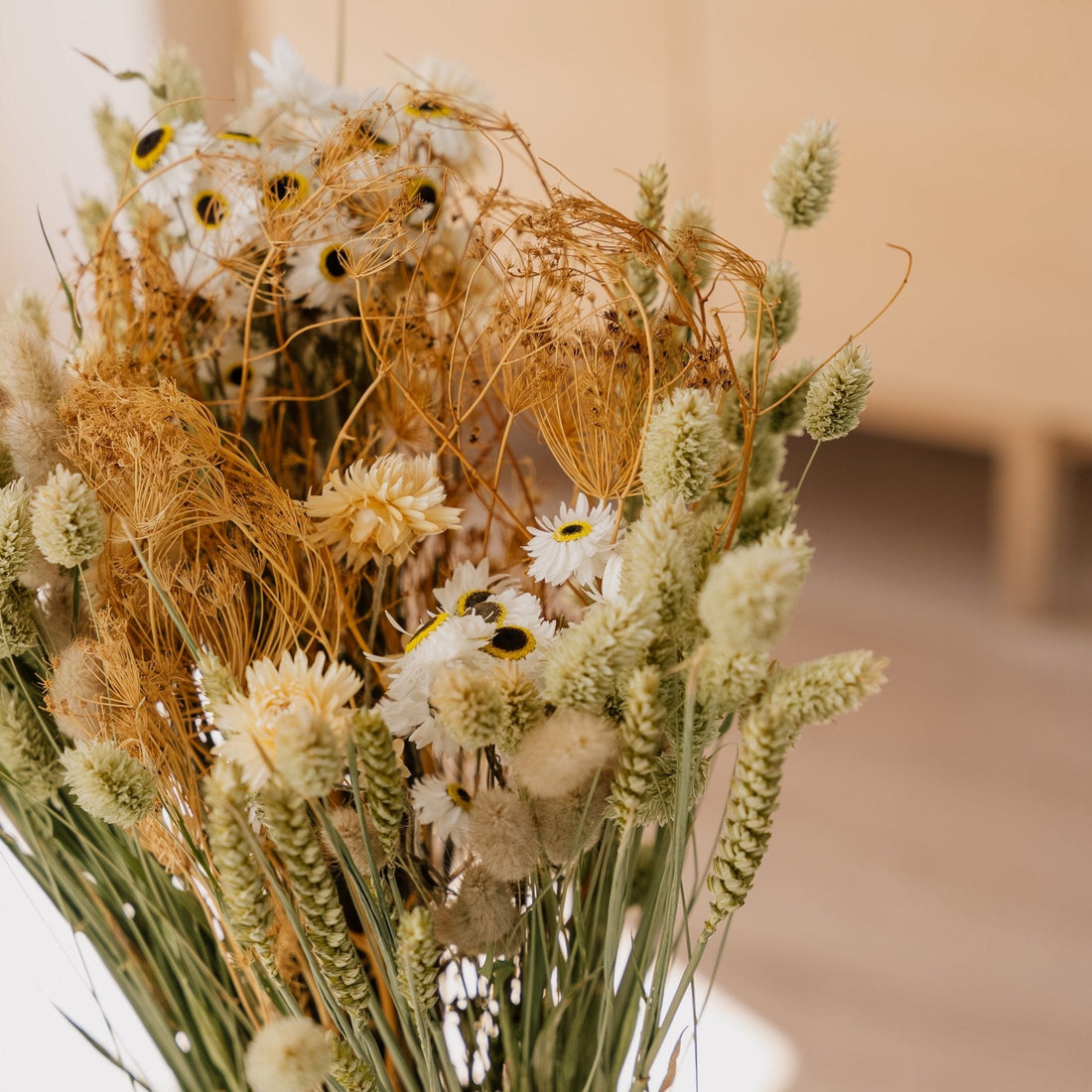 Kuivakukkakimppu, Kesäniitty, H: 55 cm