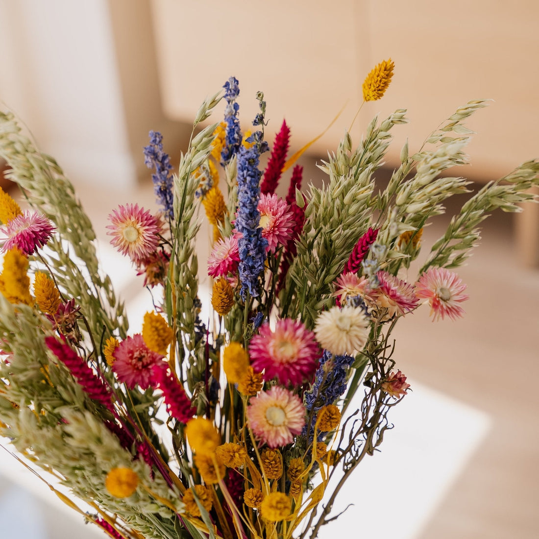 Kuivakukkakimppu, Räjähdys, H: 55 cm