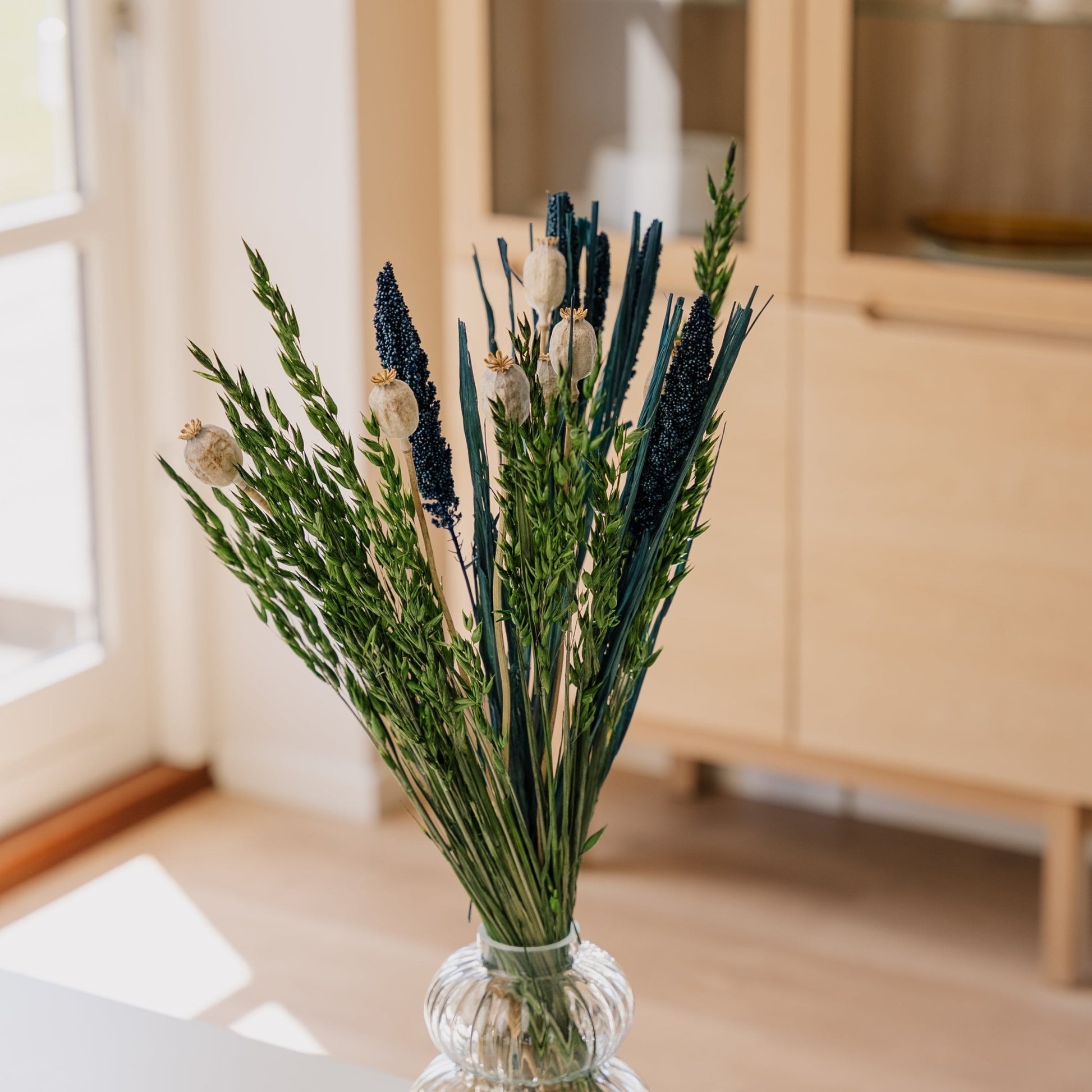 Kuivakukkakimppu, Satu, H: 55 cm