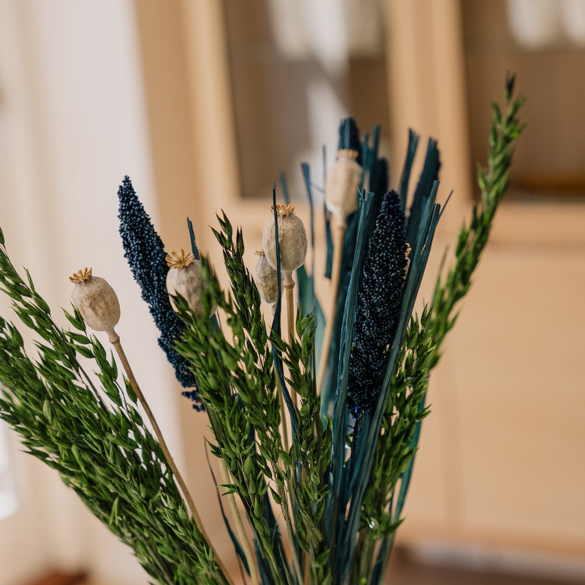 Kuivakukkakimppu, Satu, H: 55 cm