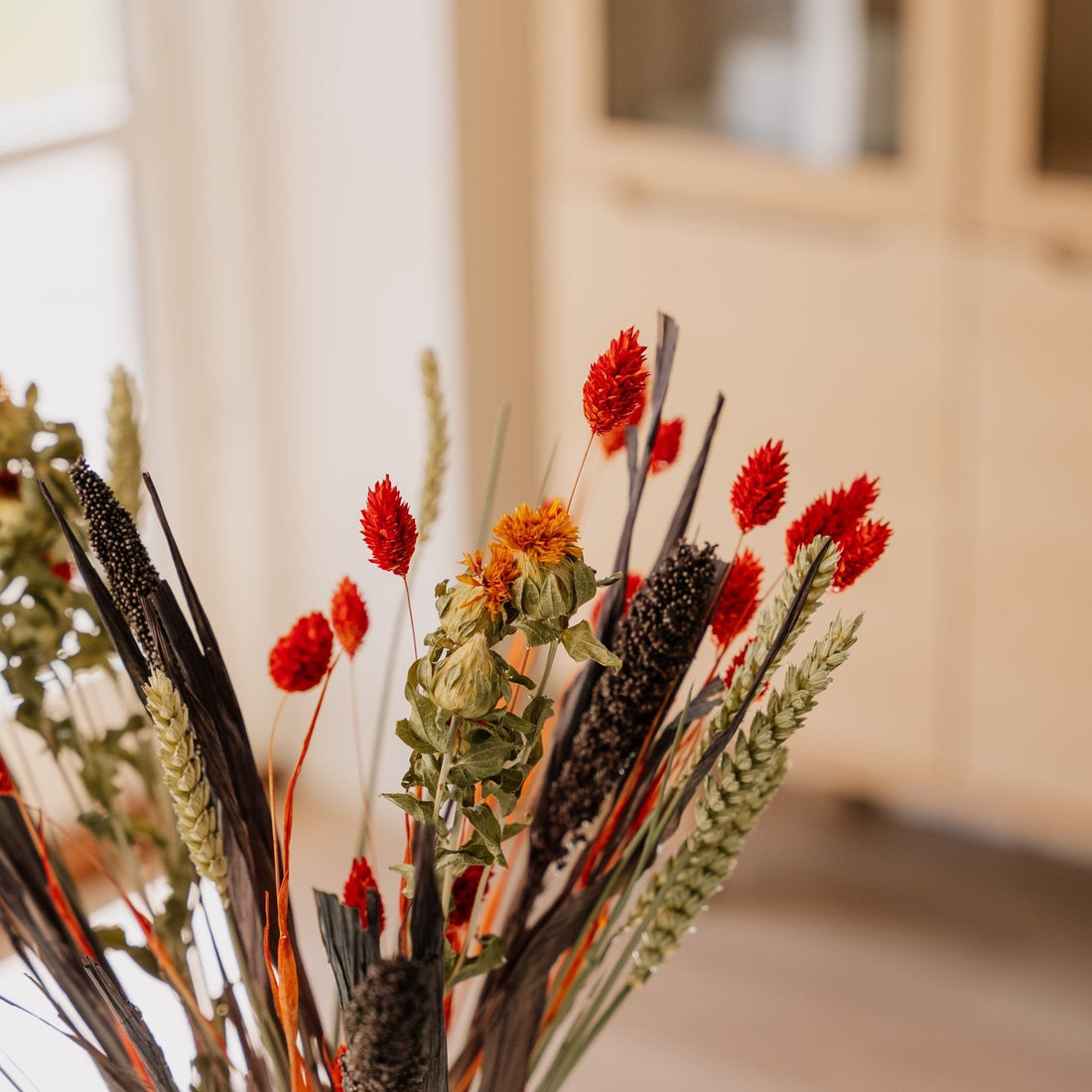 Kuivakukkakimppu, Savanni, H: 50 cm