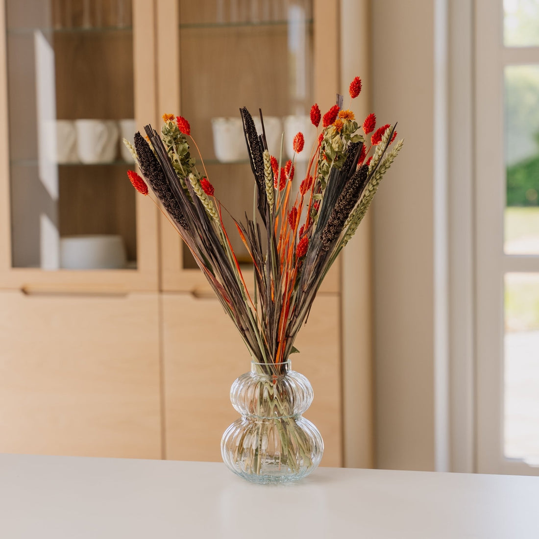 Kuivakukkakimppu, Savanni, H: 50 cm