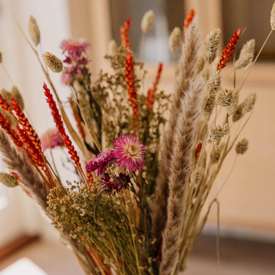 Kuivakukkakimppu, Vapaus, H: 55 cm