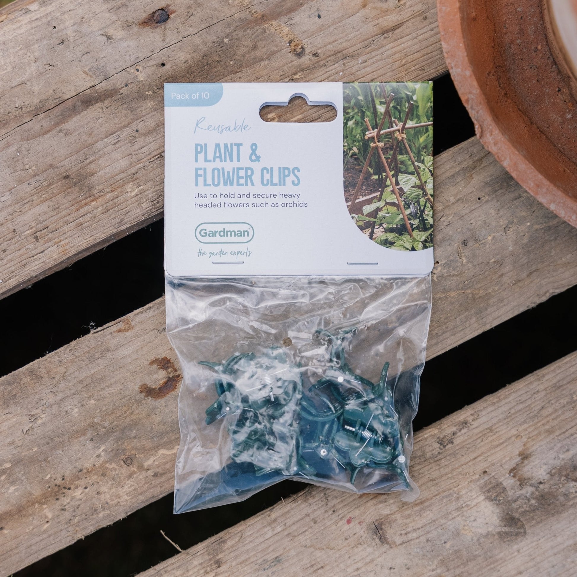 Kukkaklipsit, 10 kpl