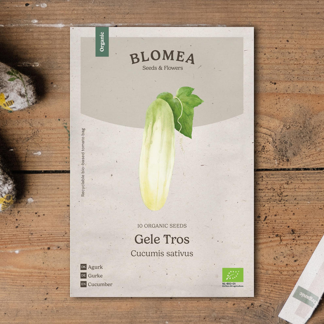 Kurkun siemenet 'Gele Tros' - 10 luomusiementä