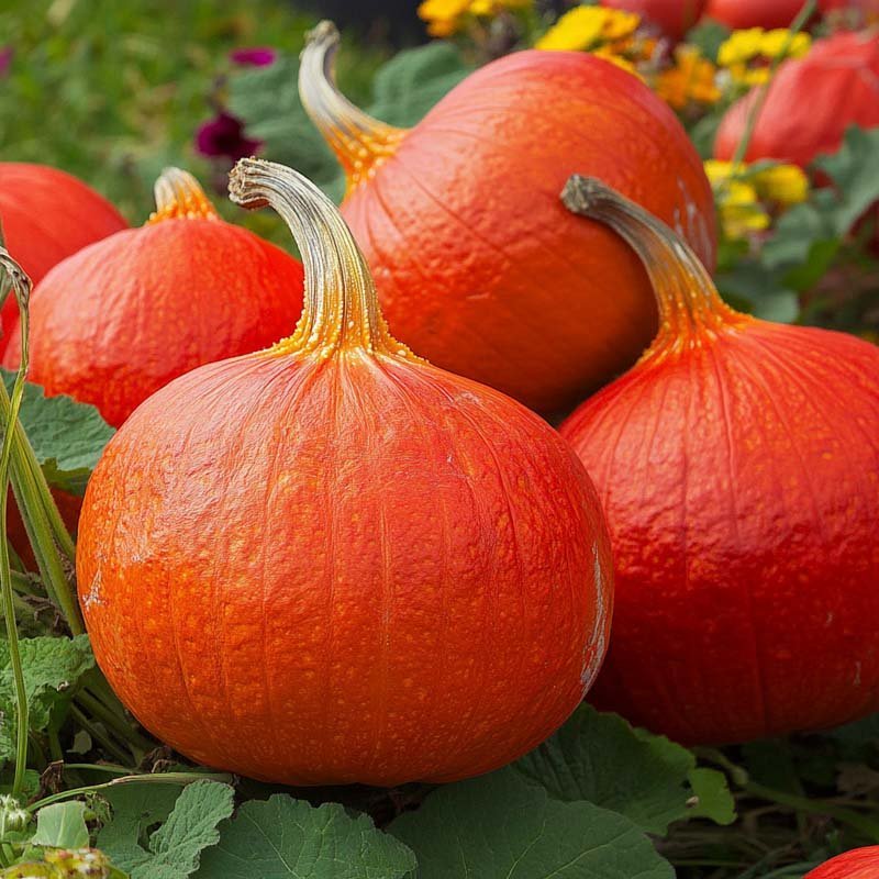 Kurpitsan siemenet 'Red Kuri' - 5 luomusiementä