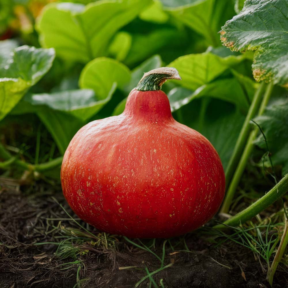 Kurpitsan siemenet 'Red Kuri' - 5 luomusiementä