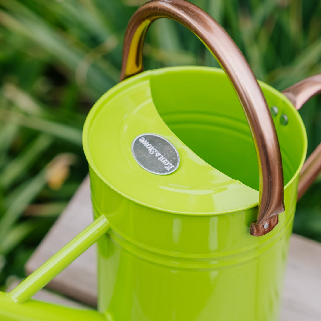 Metallinen kastelukannu, 4,5 l, raikkaan vihreä