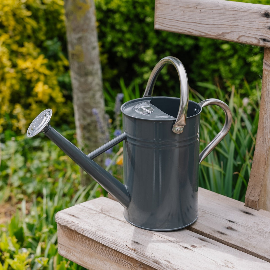 Metallinen kastelukannu, 4,5 l, viileän harmaa