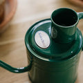 Metallinen kastelukannu sisäkäyttöön, 1 L, metsänvihreä