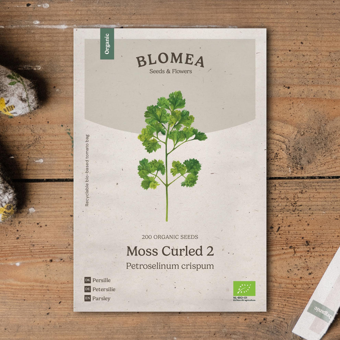 Persiljan siemenet 'Moss Curled 2' - 200 luomusiementä
