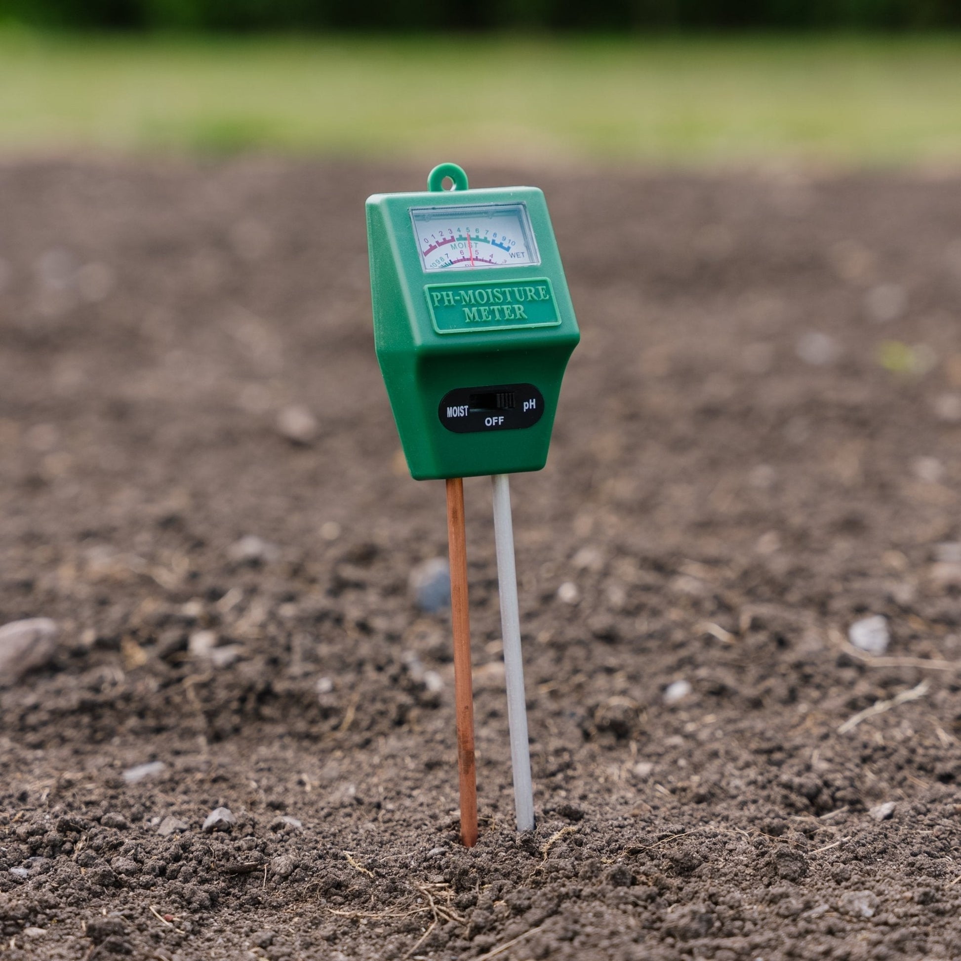 pH - ja kosteusmittari