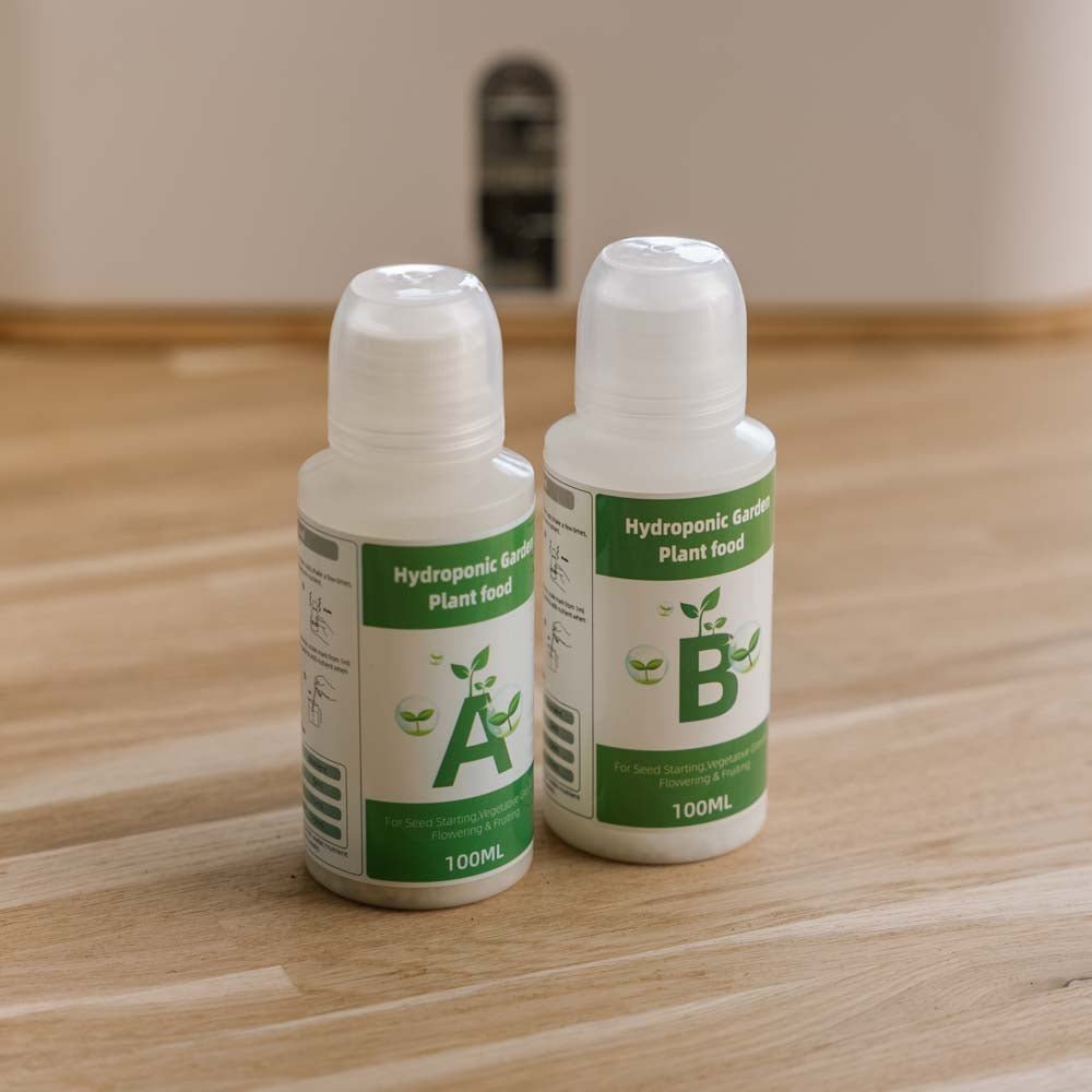 Kasvinravinnesetti A + B (2 x 100 ml) sisäpuutarhoihin