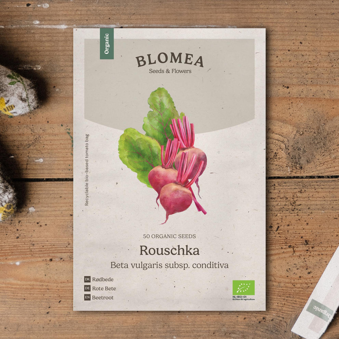 Punajuuren siemenet 'Rouschka' - 50 luomusiementä