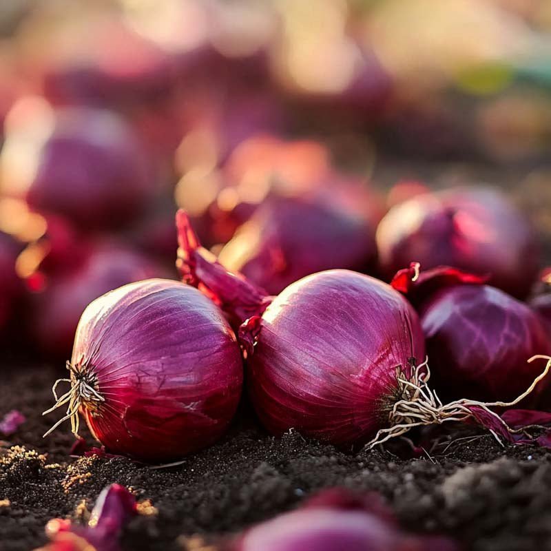 Punasipulin siemenet 'Red baron' - 100 luomusiementä