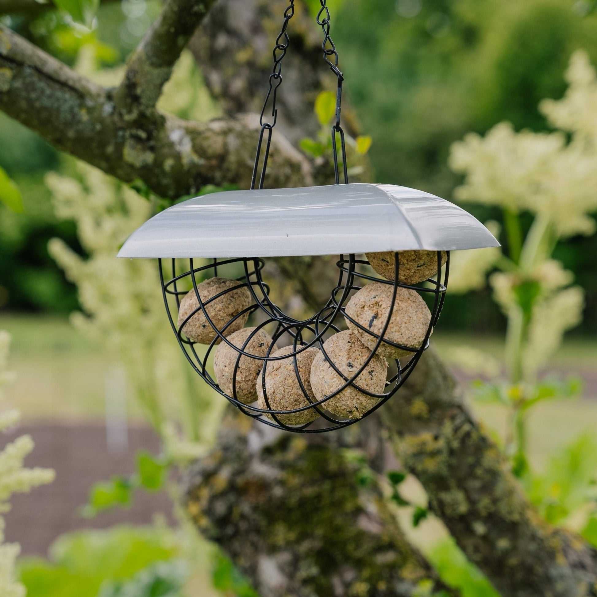 Puolikuun mallinen pähkinäpallerovippa, sis. 6 pähkinäpalloa