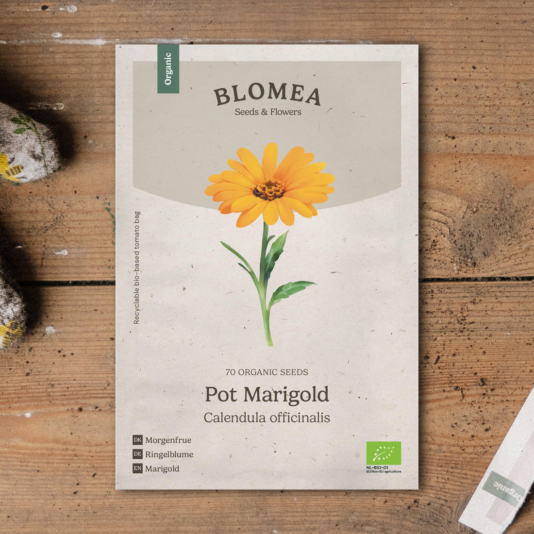 Puutarhakehäkukan siemenet - 70 luomusiementä