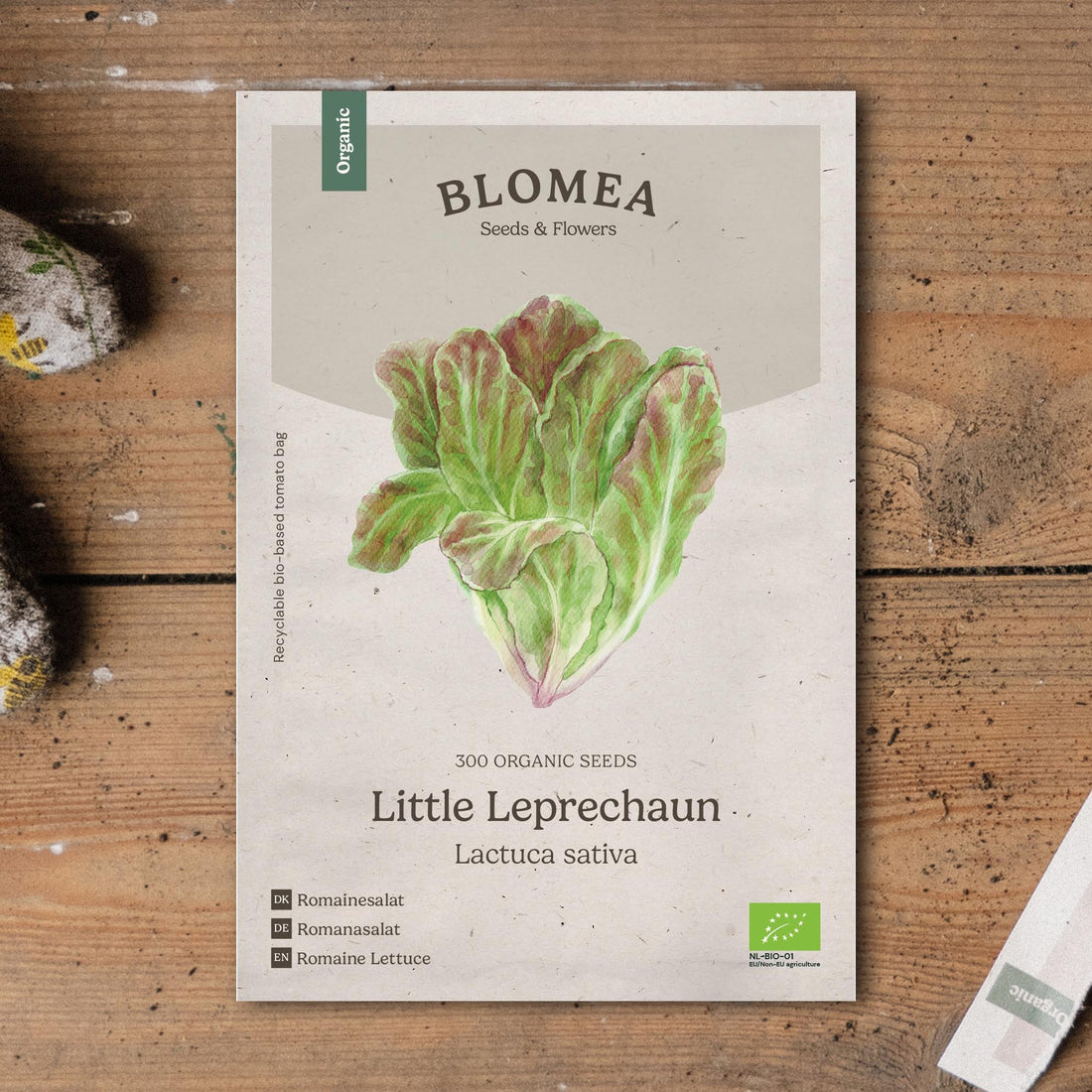 Roomansalaatin siemenet 'Little Leprechaun' - 300 luomusiementä