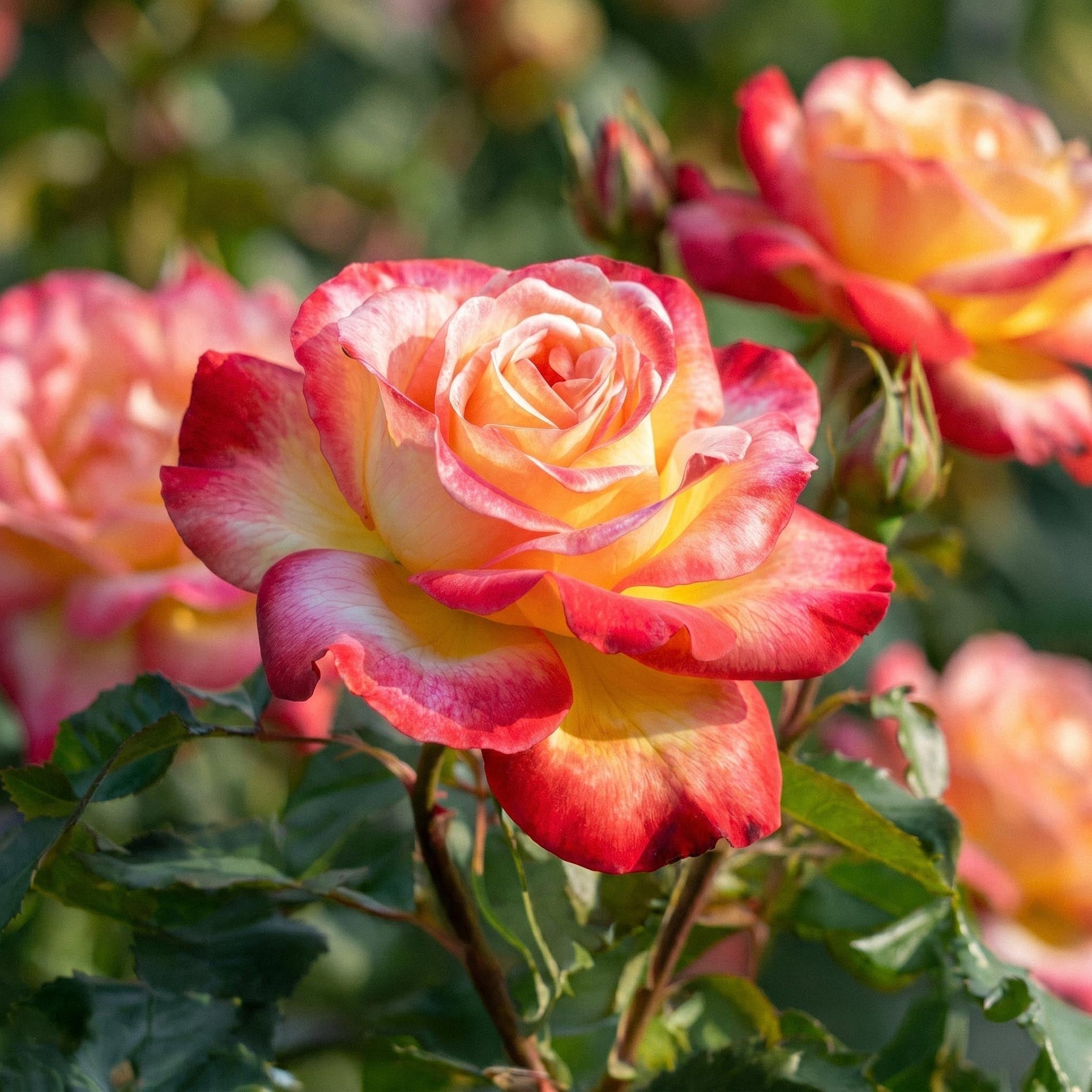Ruusu 'Double Delight'