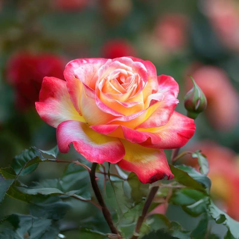 Ruusu 'Double Delight'