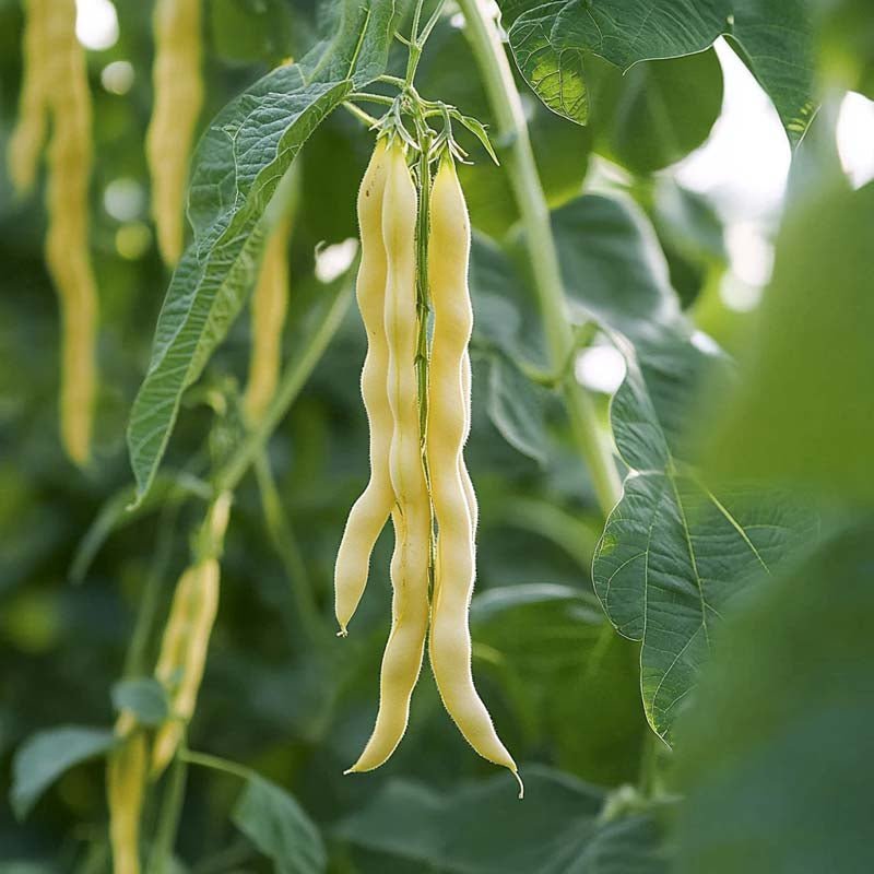 Salkopapujen siemenet 'Golden Gate' - 20 luomusiementä