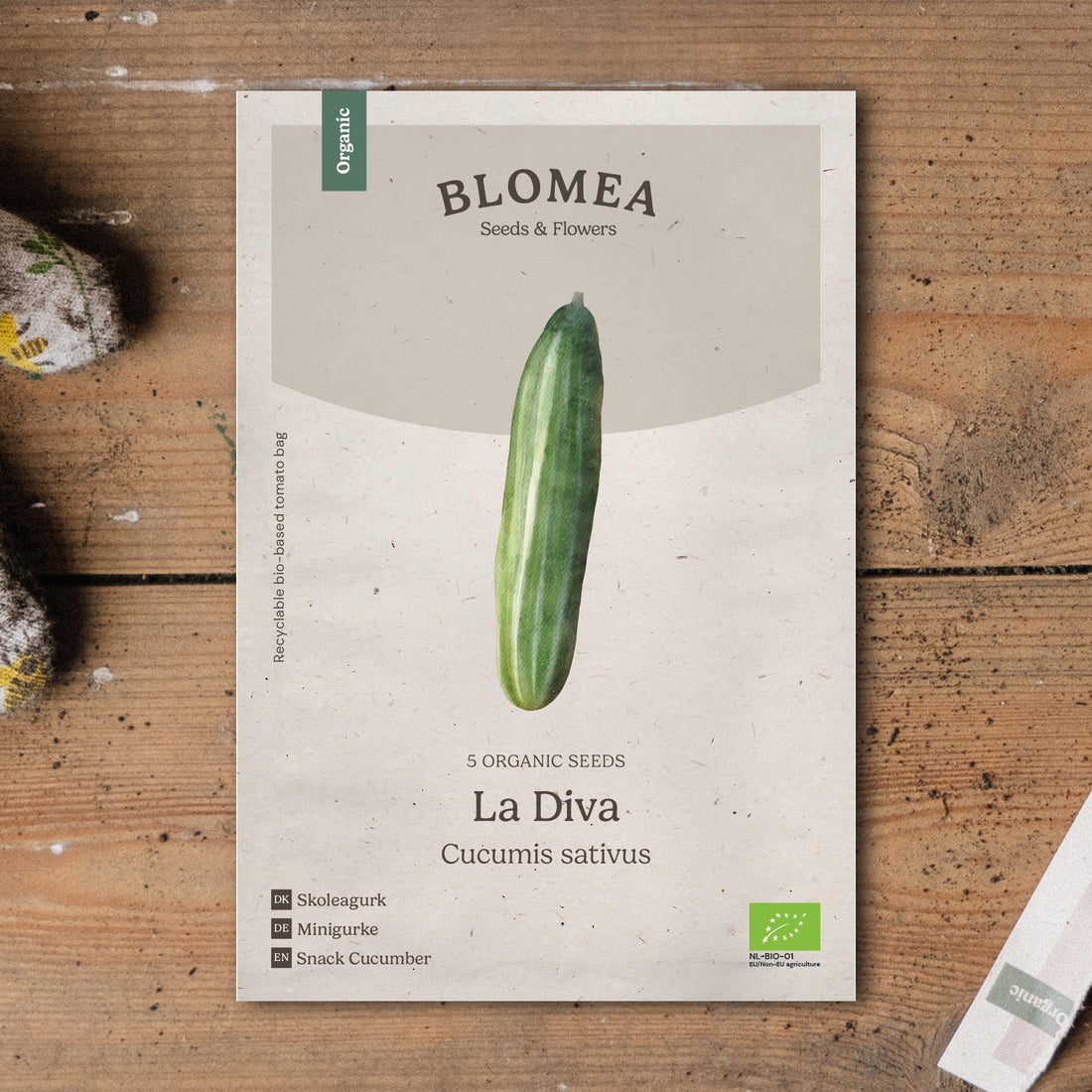 Kurkun siemenet 'La Diva' - 5 luomusiementä