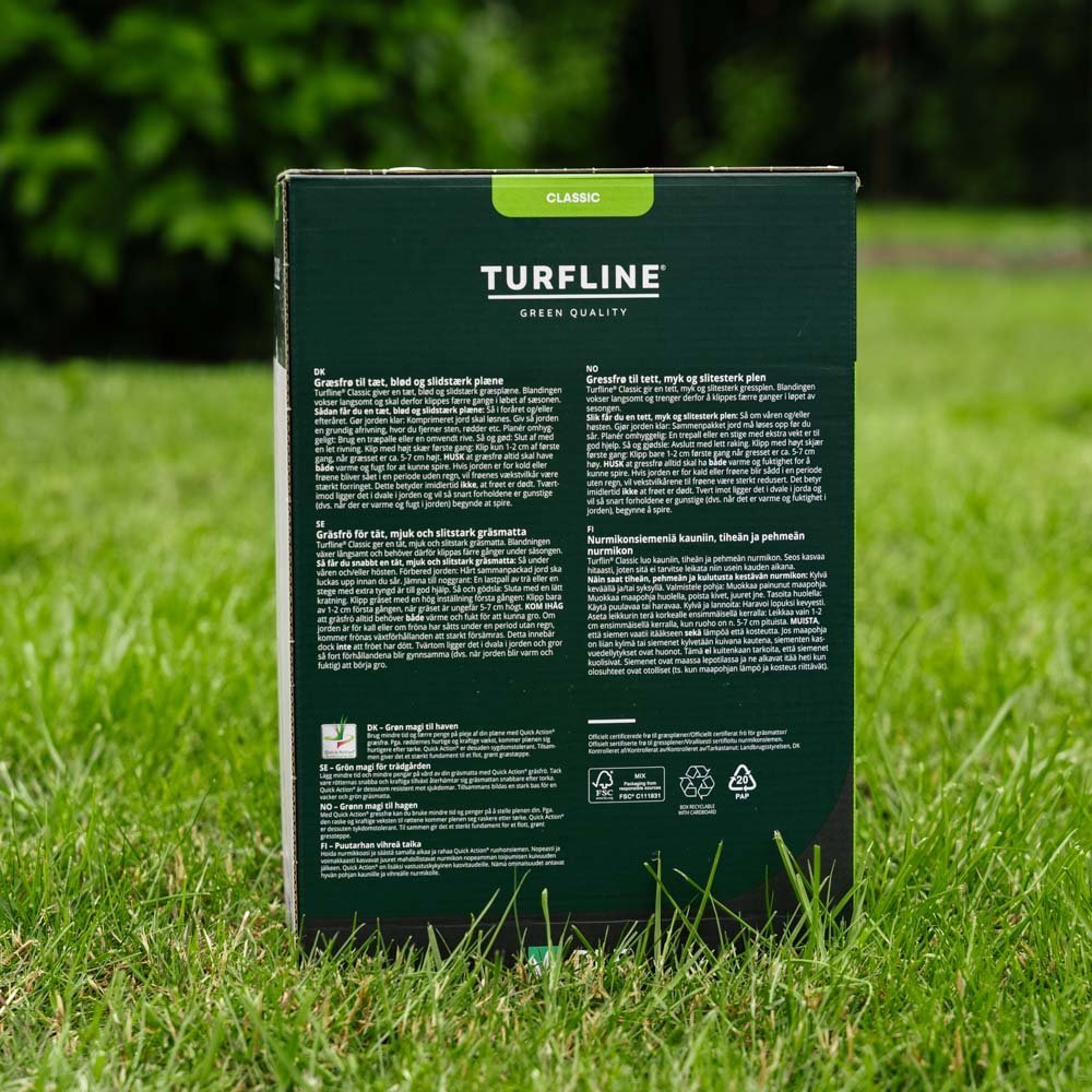 Turfline Classic ruohonsiemenet, 2,1 kg (105 m²)