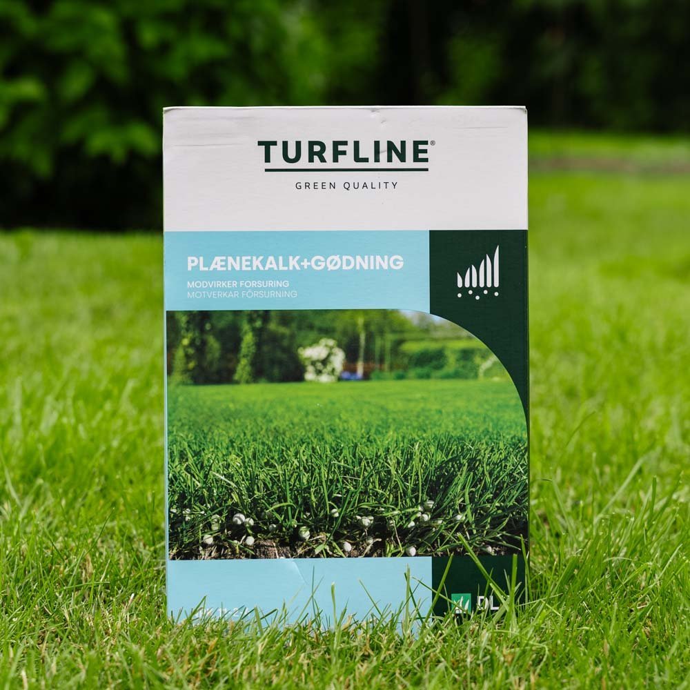 Turfline - nurmikkokalkki ja lannoite 11/2/4, 3, 5 kg