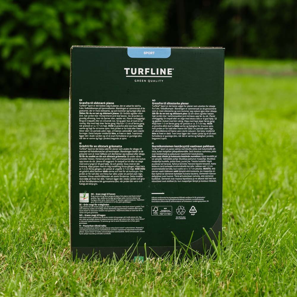 Turfline Sport ruohonsiemenet, 1 kg (50 m²)