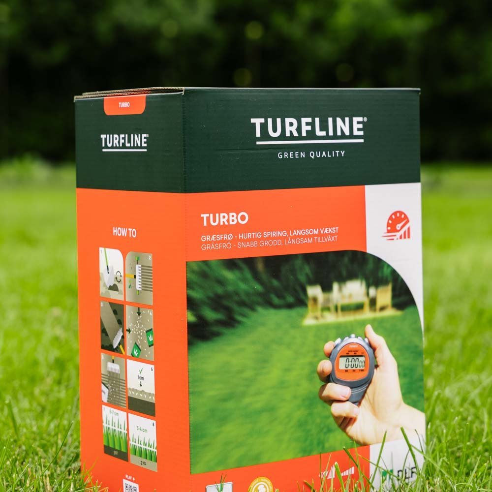 Turfline Turbo ruohonsiemenet, 2,1 kg (105 m²)