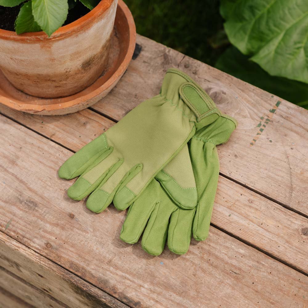 Työhanskat tarrakiinnityksellä, koko M