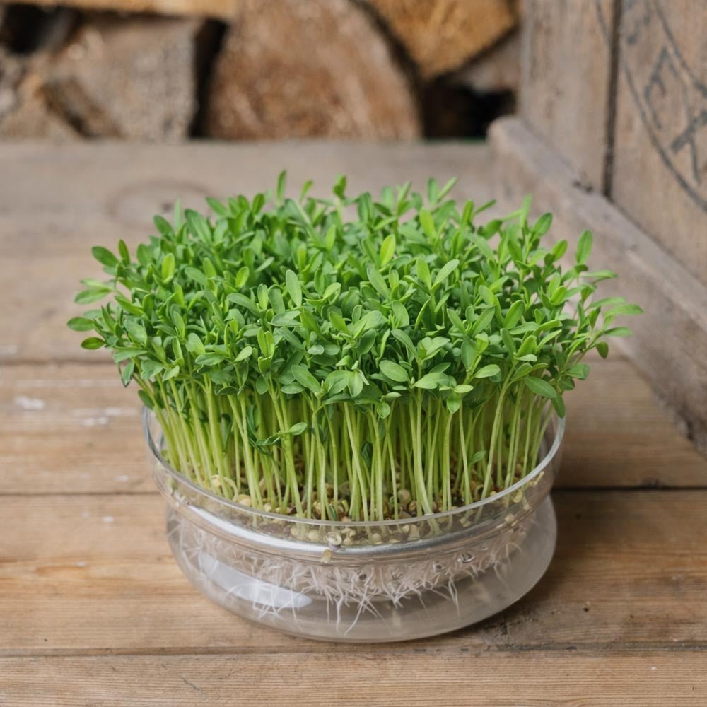 Vihreän linssin mikroversojen siemenet - 500 luomusiementä